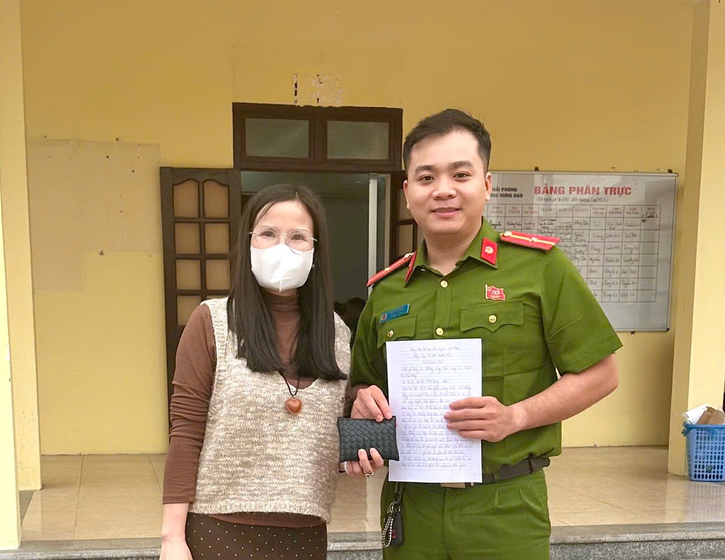 Công an phường Hưng Đạo liên tiếp nhận thư cảm ơn vì những việc tốt, vì Nhân dân phục vụ